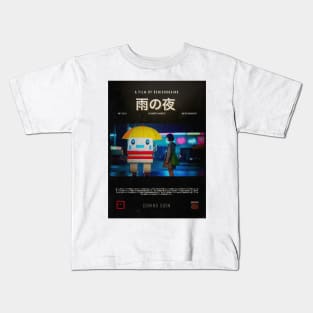 Rainy Night In Tokyo Kids T-Shirt